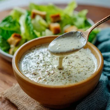 Homemade Caesar Dressing