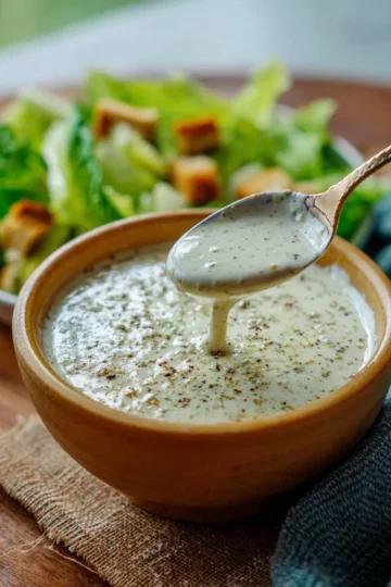 Homemade Caesar Dressing