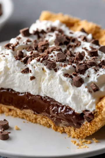 Sugar-Free Chocolate Chip Cream Pie