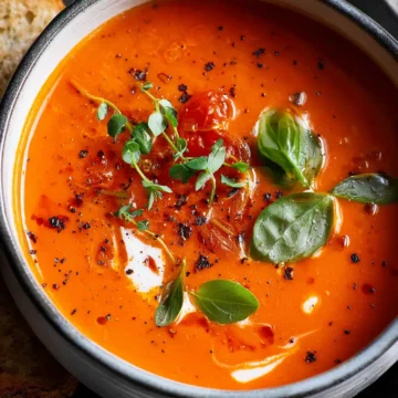 Homemade Tomato Soup