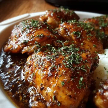 Crockpot Garlic & Brown Sugar Chicken