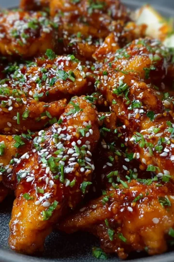 Sticky Honey Garlic Chicken