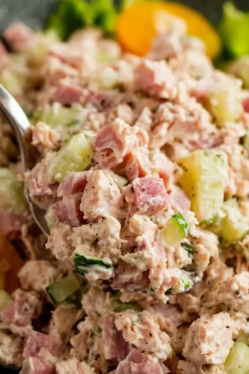 Old Fashioned Chicken Ham Salad