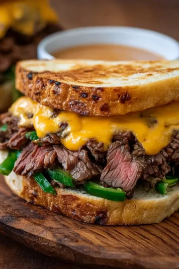 Beef and Cheddar Sandwich