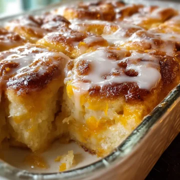 Orange Roll Casserole