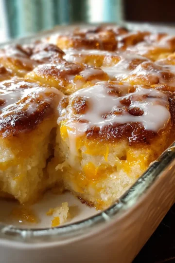 Orange Roll Casserole