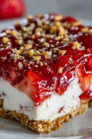 Strawberry Pretzel Salad