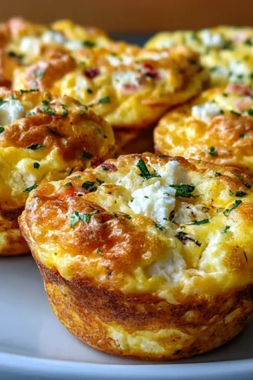 Fluffy Cottage Cheese Egg Muffins