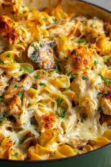 Easy Chicken Casserole with Noodles