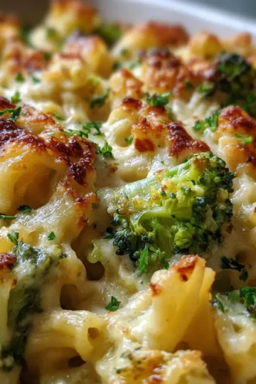 No-Boil Broccoli Pasta Bake