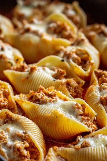 Stuffed Jumbo Pasta Shells
