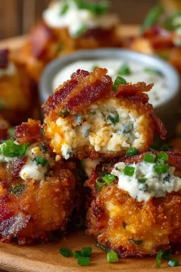 Crispy Jalapeño Turkey Bacon Ranch Bites