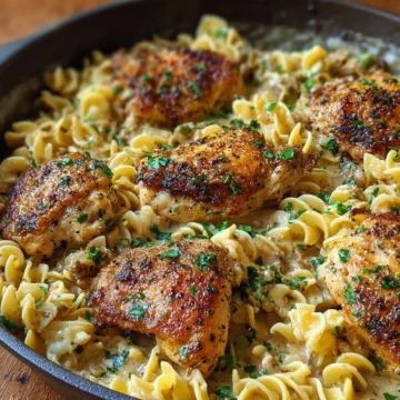 One-Pan Chicken with Buttered Noodles