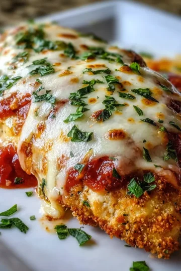 Easy Baked Chicken Parmesan