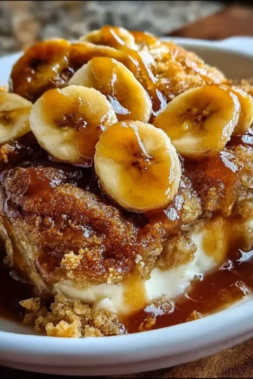 Southern Banana Cobbler