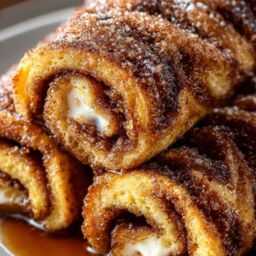 Cinnamon Swirl French Toast Roll-Ups