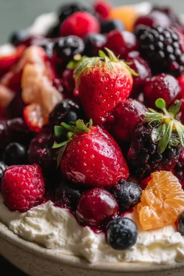 Cheesecake Summer Fruit Salad