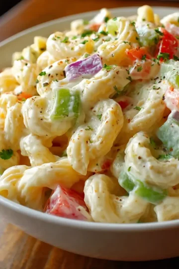 Sweet & Creamy Classic Macaroni Salad