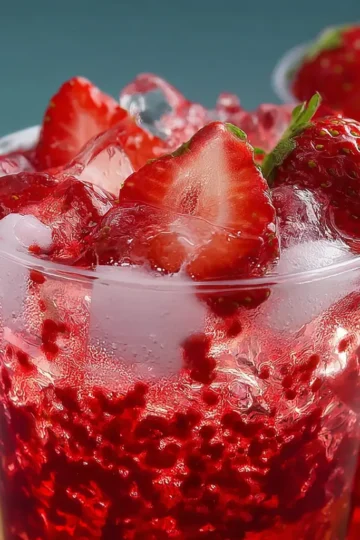 Strawberry Jelly Drink