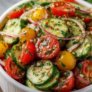 Cucumber Tomato Salad