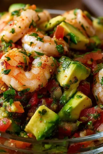 Avocado Shrimp Salsa