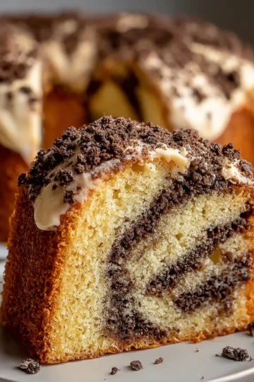 Blondie Oreo Buttermilk Pound Cake
