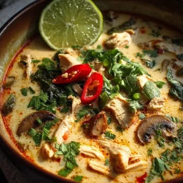 Thai Chicken Coconut Soup