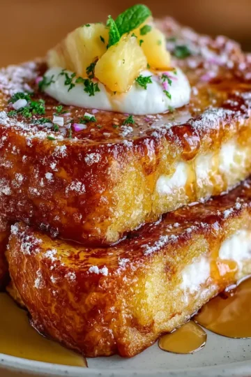 Hawaiian Roll French Toast