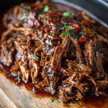 Slow Cooker 3-Ingredient Dr Pepper Pulled Beef