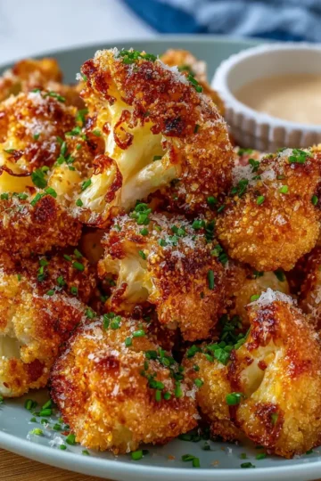 Air Fried Crispy Cauliflower