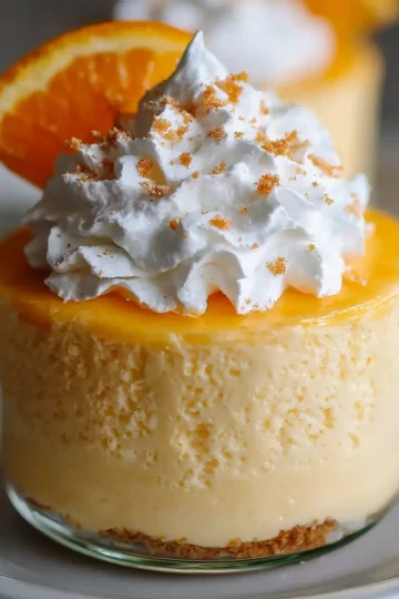 Orange Creamsicle Mousse Dessert