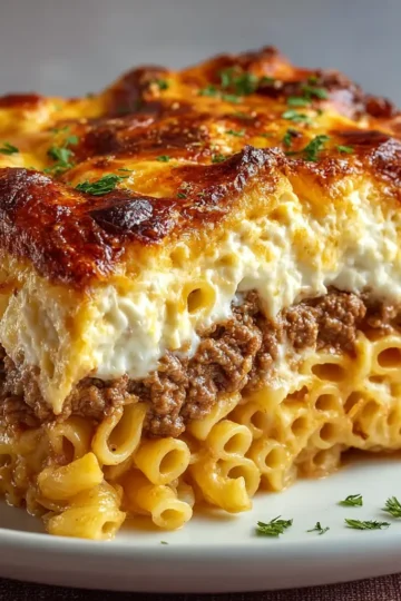 Authentic Pastitsio Greek Lasagna
