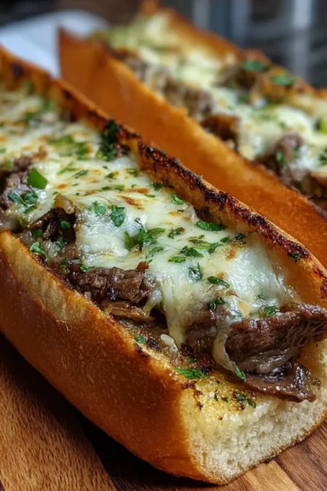 Philly Cheesesteak Meets Garlic Bread Magic