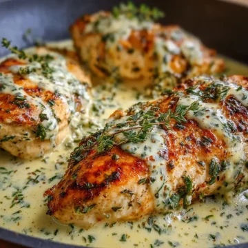 Creamy Herb Butter Chicken Breasts