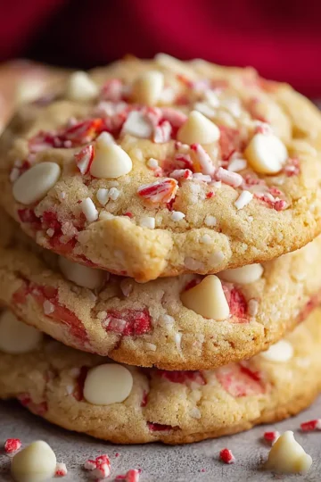 Strawberry White Chocolate Cake Mix Cookies