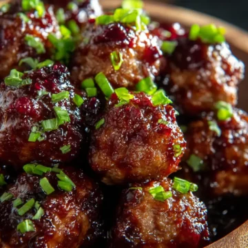Texas Blackberry Jalapeño BBQ Meatballs
