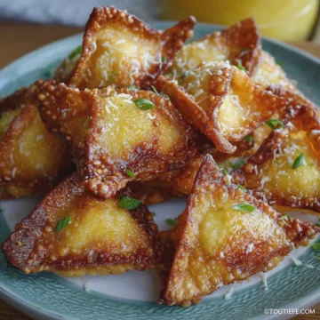 Tropical Pineapple Wonton “Illusions”