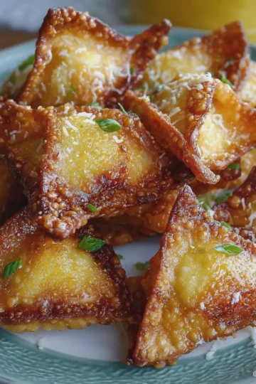 Tropical Pineapple Wonton “Illusions”