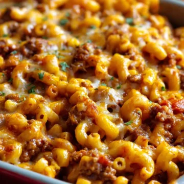 Oven-Baked 3-Ingredient Chili Mac Casserole