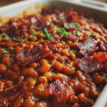 Southern-Style Baked Beans with Turkey Bacon