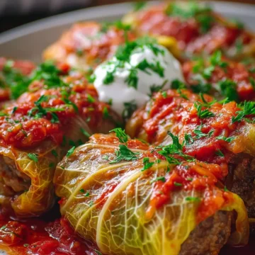 Golabki – Polish Stuffed Cabbage Rolls