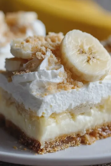 Banana Cream Pie Bars