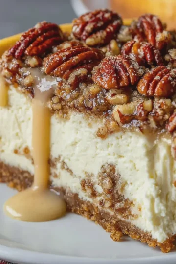 Butter Pecan Cheesecake