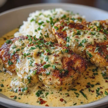 Creamy Garlic Butter Chicken Steak