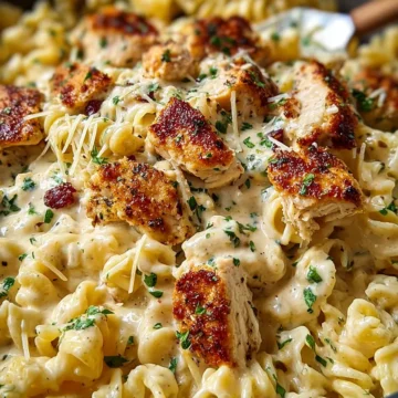 Creamy Garlic Parmesan Chicken Pasta