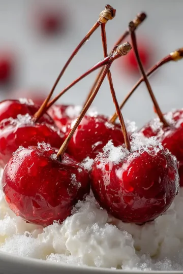 Cherries in the Snow