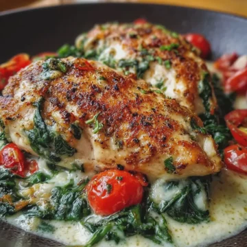Spinach Mozzarella Chicken