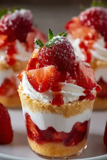 Strawberry Shortcake Cups