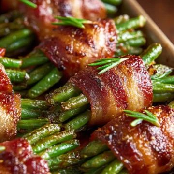 Southern 4-Ingredient Green Bean Bundles