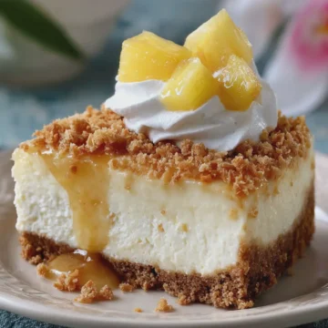 PINEAPPLE DREAM CHEESECAKE DESSERT